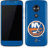 NHL New York Islanders Solid Background Moto E5 Play Skin